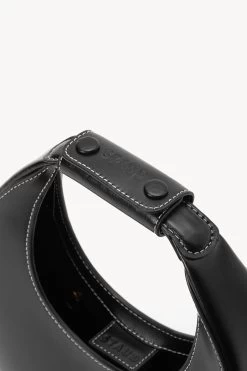 MINI MOON BAG | BLACK -Staud Outlet Store STAUD MINI MOON BAG BLACK HOLIDAY 22 ECOM 3 0d3573e2 1bdd 4ab8 83b6 3d7b2ee96054