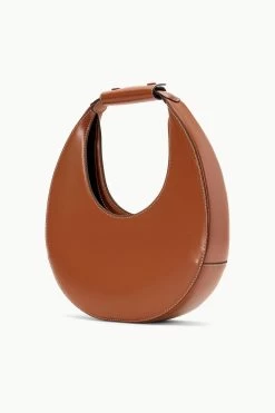 MOON BAG | SADDLE 11 MOON BAG | SADDLE -Staud Outlet Store STAUD MOONTOTE BAG TAN HOLIDAY 22 ECOM 2