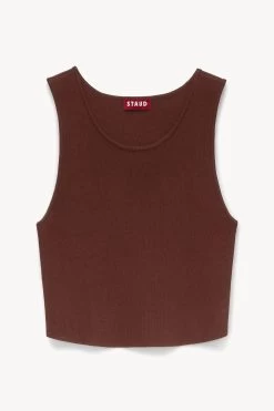 NOOR TOP | BARK 10 NOOR TOP | BARK -Staud Outlet Store STAUD NOOR TOP BLACK HOLIDAY 22 ECOM 1 web