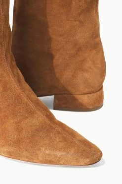 OLGA BOOT | TAN SUEDE -Staud Outlet Store STAUD OLGA BOOT TAN FALL 23 ECOM 5