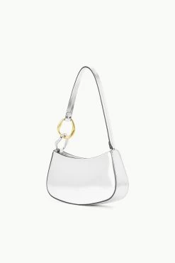 OLLIE BAG | CHROME 12 OLLIE BAG | CHROME -Staud Outlet Store STAUD OLLIE BAG CHROME FALL 23 ECOM 2
