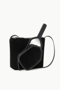 ACE CROSSBODY BAG | BLACK -Staud Outlet Store STAUD PADDLE BAG BLACK SUPF 23 ECOM 3
