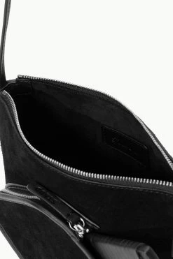 ACE CROSSBODY BAG | BLACK -Staud Outlet Store STAUD PADDLE BAG BLACK SUPF 23 ECOM 5