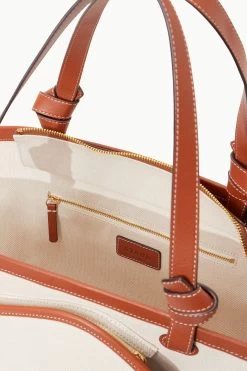 REPLAY TOTE | NATURAL TAN 13 REPLAY TOTE | NATURAL TAN -Staud Outlet Store STAUD PADDLE TOTE IVORY SUPF 23 ECOM 4