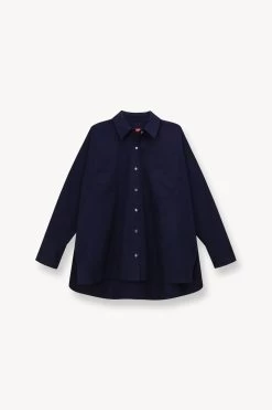 PAYTON TOP | NAVY 14 PAYTON TOP | NAVY -Staud Outlet Store STAUD PAYTON TOP NAVY SPRING 23 ECOM 1 1