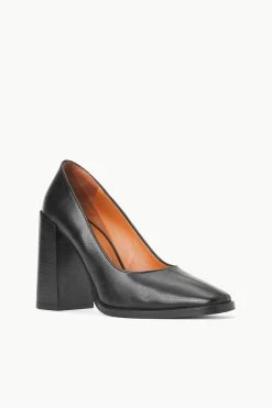 PAZ PUMP | BLACK -Staud Outlet Store STAUD PAZ PUMP BLACK FALL 23 ECOM 2