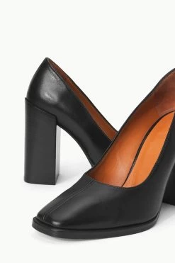 PAZ PUMP | BLACK -Staud Outlet Store STAUD PAZ PUMP BLACK FALL 23 ECOM 4