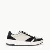 STAUD + KEDS THE COURT SNEAKER | BLACK CREAM