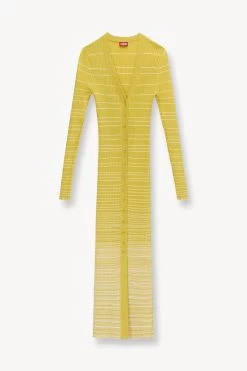 SHOKO SWEATER | POLLEN WHITE -Staud Outlet Store STAUD SHOKO SWEATER POLLEN WHITE SUPF 23 ECOM 1 1