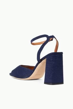SOLANGE HEEL | NAVY -Staud Outlet Store STAUD SOLANGE HEEL NAVY SPRING 23 ECOM 3