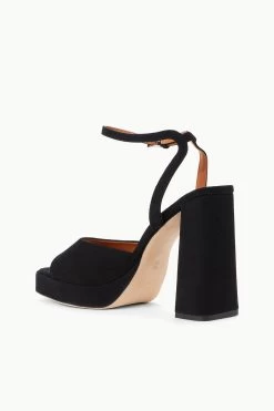 SOLANGE PLATFORM | BLACK SUEDE 8 SOLANGE PLATFORM | BLACK SUEDE -Staud Outlet Store STAUD SOLANGE PLATFORM BLACK SUPF 23 ECOM 3