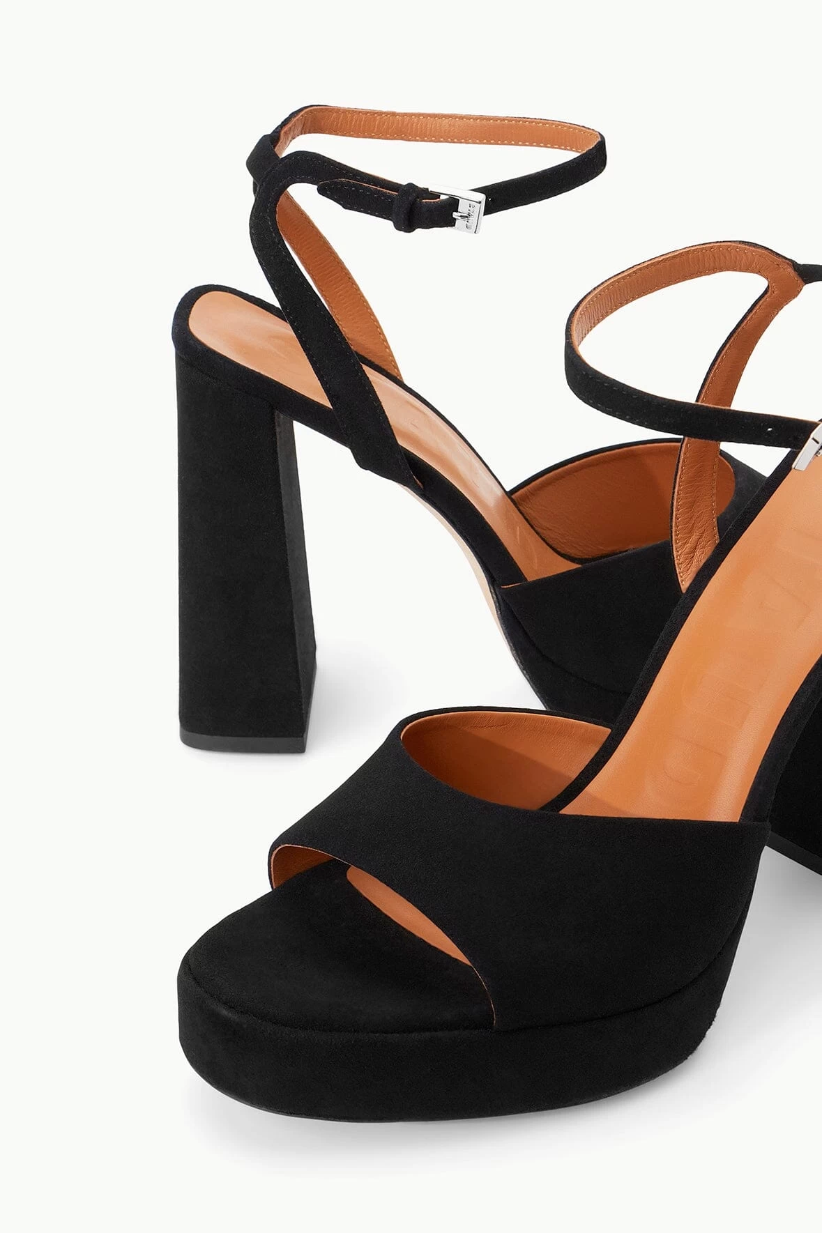 SOLANGE PLATFORM | BLACK SUEDE 2 SOLANGE PLATFORM | BLACK SUEDE - Image 2