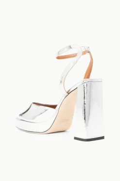 SOLANGE PLATFORM | CHROME 11 SOLANGE PLATFORM | CHROME -Staud Outlet Store STAUD SOLANGE PLATFORM CHROME FALL 23 ECOM 3