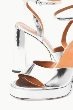 SOLANGE PLATFORM | CHROME 12 SOLANGE PLATFORM | CHROME -Staud Outlet Store STAUD SOLANGE PLATFORM CHROME FALL 23 ECOM 4