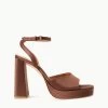 SOLANGE PLATFORM | CLOVE SATIN