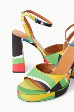 SOLANGE PLATFORM | MARBLE WAVE TAFFETA 8 SOLANGE PLATFORM | MARBLE WAVE TAFFETA -Staud Outlet Store STAUD SOLANGE PLATFORM MARBLEWAVE SUPF 23 ECOM 4