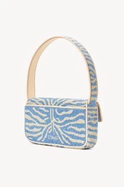 TOMMY BEADED BAG | LIGHT BLUE CREAM -Staud Outlet Store STAUD TOMMY BEADED BAG LBCR HOLIDAY 22 ECOM 2