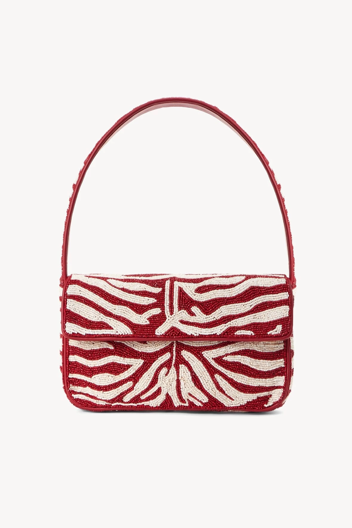 TOMMY BEADED BAG | SCARLET WHITE 1 TOMMY BEADED BAG | SCARLET WHITE