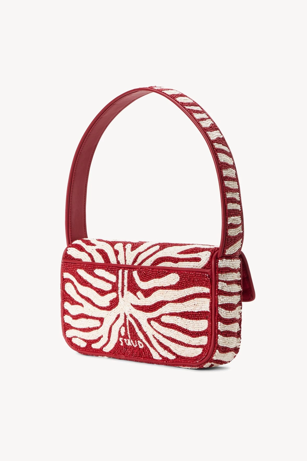 TOMMY BEADED BAG | SCARLET WHITE 3 TOMMY BEADED BAG | SCARLET WHITE - Image 3