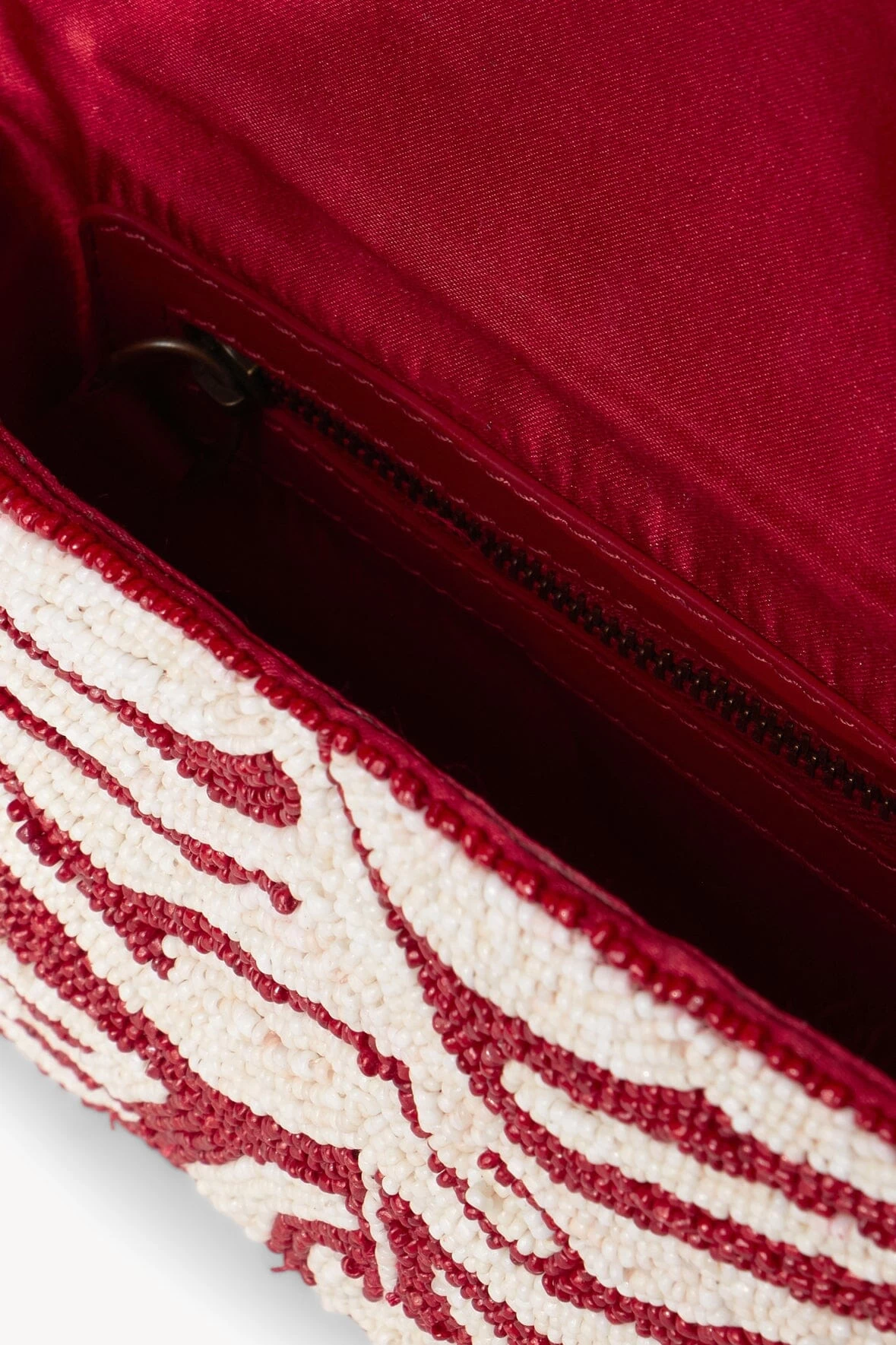 TOMMY BEADED BAG | SCARLET WHITE 6 TOMMY BEADED BAG | SCARLET WHITE - Image 6