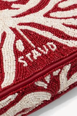 TOMMY BEADED BAG | SCARLET WHITE 14 TOMMY BEADED BAG | SCARLET WHITE -Staud Outlet Store STAUD TOMMY BEADED BAG SCARLET WHITE HOLIDAY 22 ECOM 4