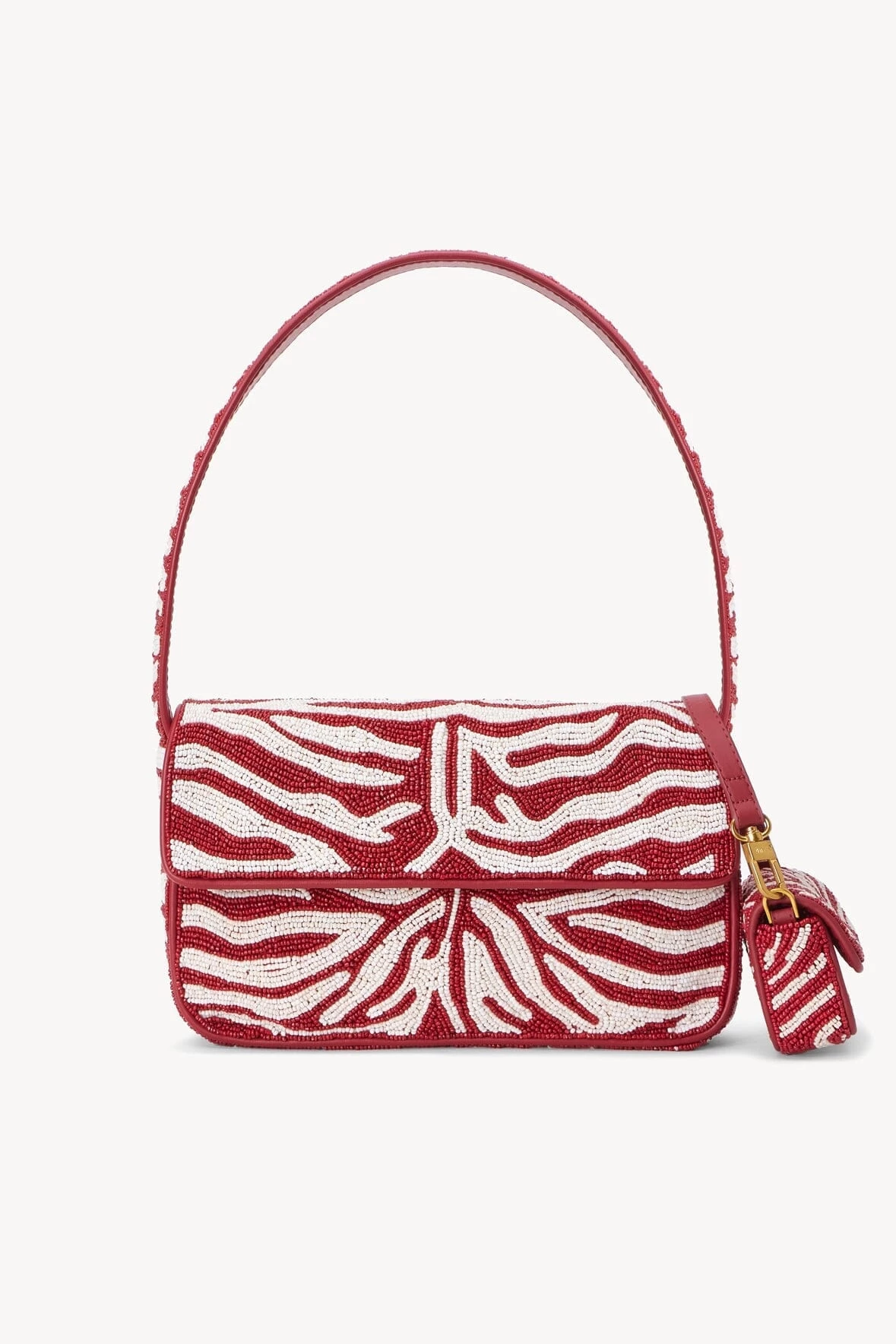 TOMMY BEADED BAG | SCARLET WHITE 8 TOMMY BEADED BAG | SCARLET WHITE - Image 8
