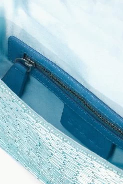 TOMMY BEADED BAG | FRENCH BLUE -Staud Outlet Store STAUD TOMMYBEADED BAG FRENCHBLUE FALL 23 ECOM 3