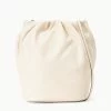 VALENTINA BUCKET BAG | CREAM