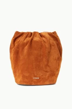 VALENTINA BUCKET BAG | TOBACCO