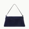 VIVI SHOULDER BAG | NAVY FAUX FUR