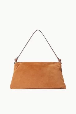 VIVI SHOULDER BAG | TAN SUEDE