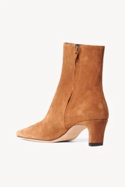 WALLY ANKLE BOOT | TAN SUEDE -Staud Outlet Store STAUD WALLY ANKLE BOOT TANSUEDE FALL 22 ECOM 3