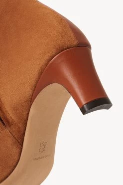 WALLY SPLIT ANKLE BOOT | TAN 14 WALLY SPLIT ANKLE BOOT | TAN -Staud Outlet Store STAUD WALLY SPLIT ANKLE BOOT TAN FALL 22 ECOM 4