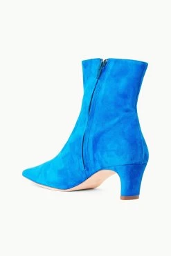 WALLY ANKLE BOOT | DIRECTOR BLUE SUEDE -Staud Outlet Store STAUD WALLYANKLE BOOT DIRECTORBLUE FALL 23 ECOM 3