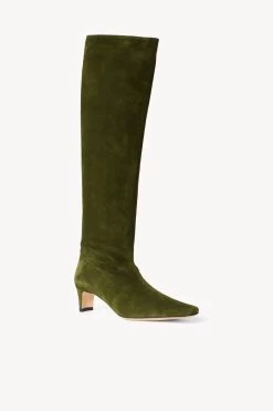WALLY BOOT | OLIVE SUEDE 10 WALLY BOOT | OLIVE SUEDE -Staud Outlet Store STAUD WALLY BOOT OLIVE FALL 22 ECOM 2 a99ad9fd 6ff0 4fd6 aa19 688c49c64983