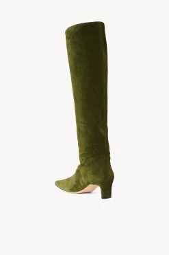 WALLY BOOT | OLIVE SUEDE 12 WALLY BOOT | OLIVE SUEDE -Staud Outlet Store STAUD WALLY BOOT OLIVE FALL 22 ECOM 3 fe460568 e12e 4a45 981e 4904802f91f9