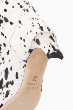 WESTERN WALLY BOOT | BLACK & WHITE HAIRCALF -Staud Outlet Store STAUD WESTERNWALLY BOOT BLACKWHITEHAIRCALF FALL 23 ECOM 4 1