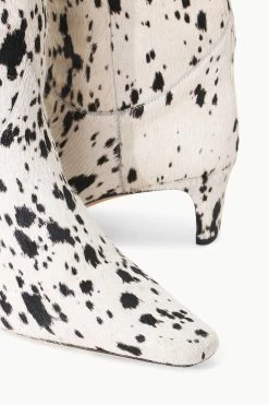 WESTERN WALLY BOOT | BLACK & WHITE HAIRCALF -Staud Outlet Store STAUD WESTERNWALLY BOOT BLACKWHITEHAIRCALF FALL 23 ECOM 5