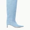 WESTERN WALLY BOOT | DENIM BLUE