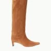 WESTERN WALLY BOOT | TAN SUEDE