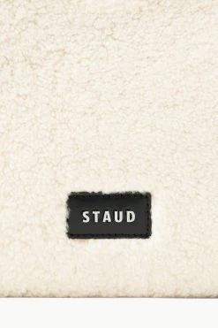 WINONA SHOULDER BAG | CREAM BLACK -Staud Outlet Store STAUD WINONASHOULDERBAG CREAMBLACK ECOM 4