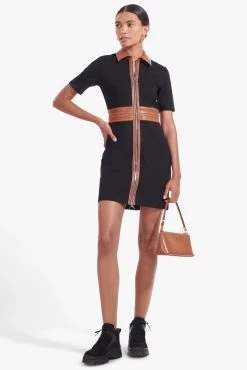 KAIA SHOULDER BAG | TAN -Staud Outlet Store Saul Dress Black 02985 web