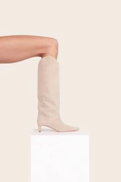 WESTERN WALLY BOOT | MINK SUEDE 11 WESTERN WALLY BOOT | MINK SUEDE -Staud Outlet Store Shoes2 00294 web