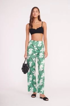 PALM BAG | BLACK -Staud Outlet Store TARA TOP BLACK OSCAR PANT GREEN PINWHEEL 00409 web