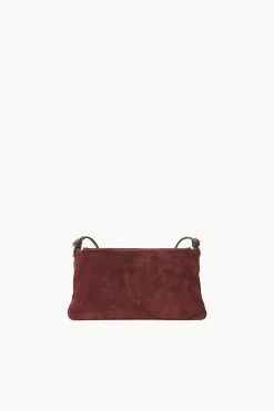 VIVI CROSSBODY BAG | MAHOGANY SUEDE -Staud Outlet Store VIVI MAHOGANY2