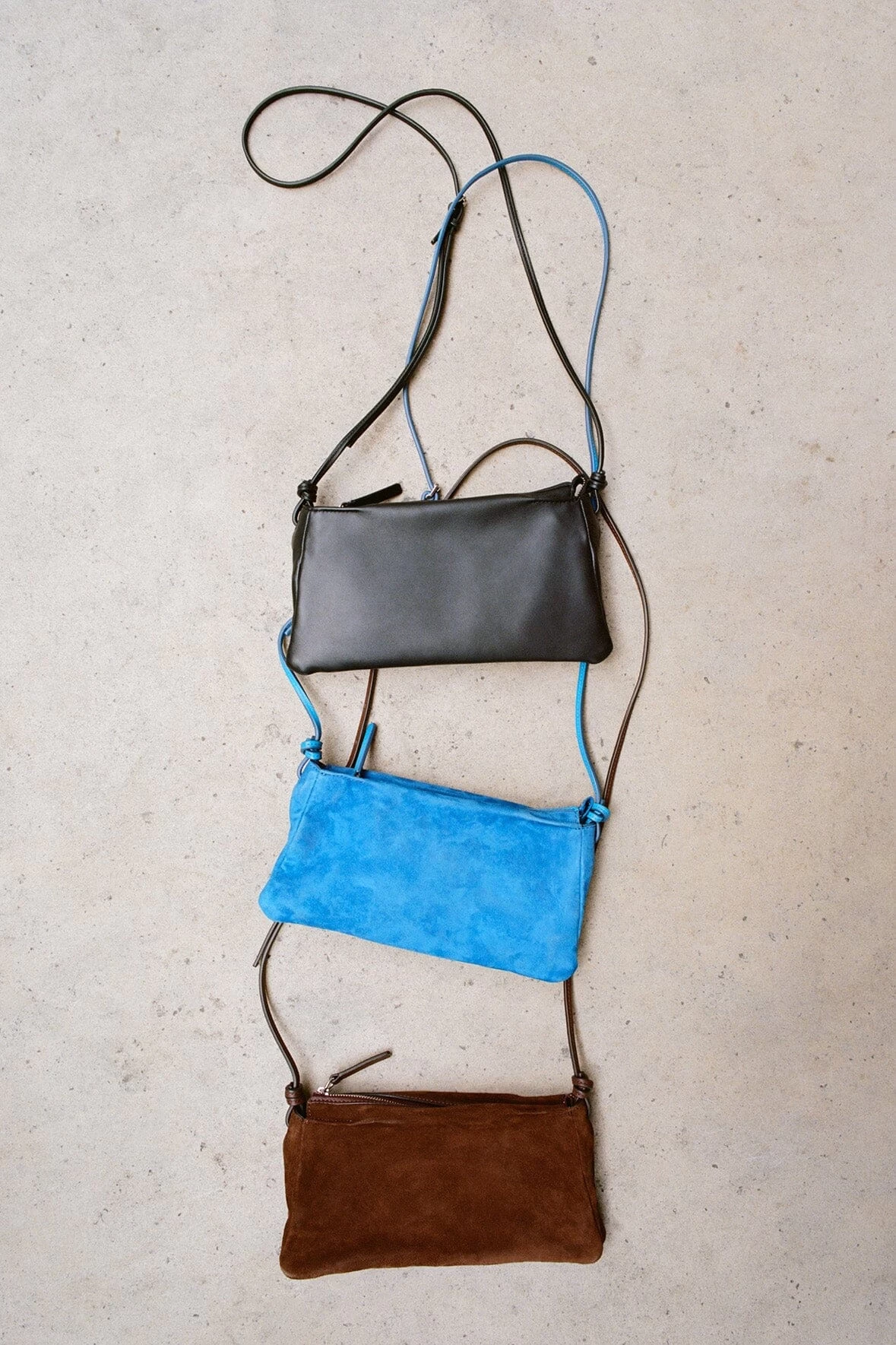 VIVI CROSSBODY BAG | DIRECTOR BLUE SUEDE 2 VIVI CROSSBODY BAG | DIRECTOR BLUE SUEDE - Image 2