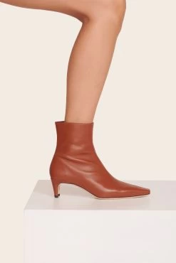 WALLY ANKLE BOOT | TAN 14 WALLY ANKLE BOOT | TAN -Staud Outlet Store Wally Ankle Boot Tan 003 web