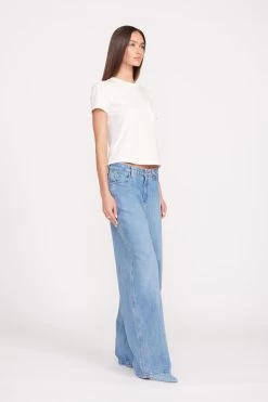 STAUD + WRANGLER THE W TEE | WHITE -Staud Outlet Store Wrangler 0087 web fb851ec9 4575 4430 8d01 78577fc409df