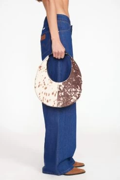 MOON SPLIT BAG | MIXED HAIRCALF -Staud Outlet Store Wrangler 0653 web web