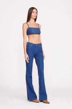 STAUD + WRANGLER THE BIKINI JEAN | DARK RINSE 12 STAUD + WRANGLER THE BIKINI JEAN | DARK RINSE -Staud Outlet Store Wrangler 0671 web
